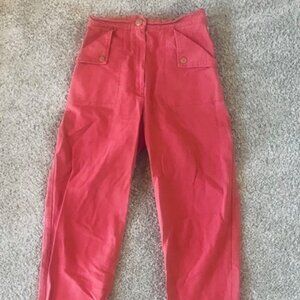 Ilana Kohn Red Huxie Pants